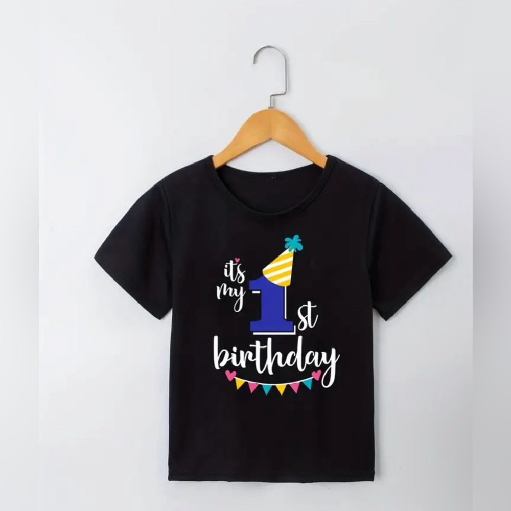 My First Birthday Tshirt